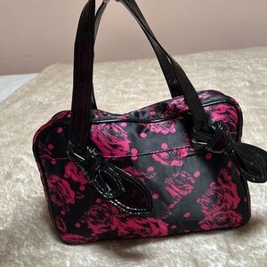 Pink and Black Bag